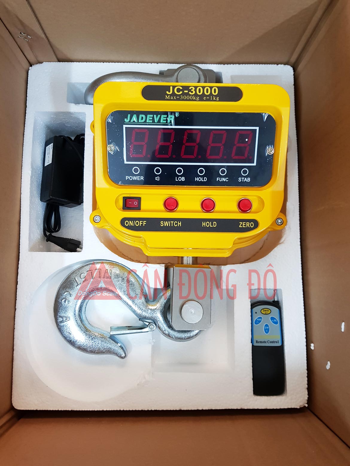 Cân Treo 3 Tấn Jadever JC - Độ Chính Xác Cao