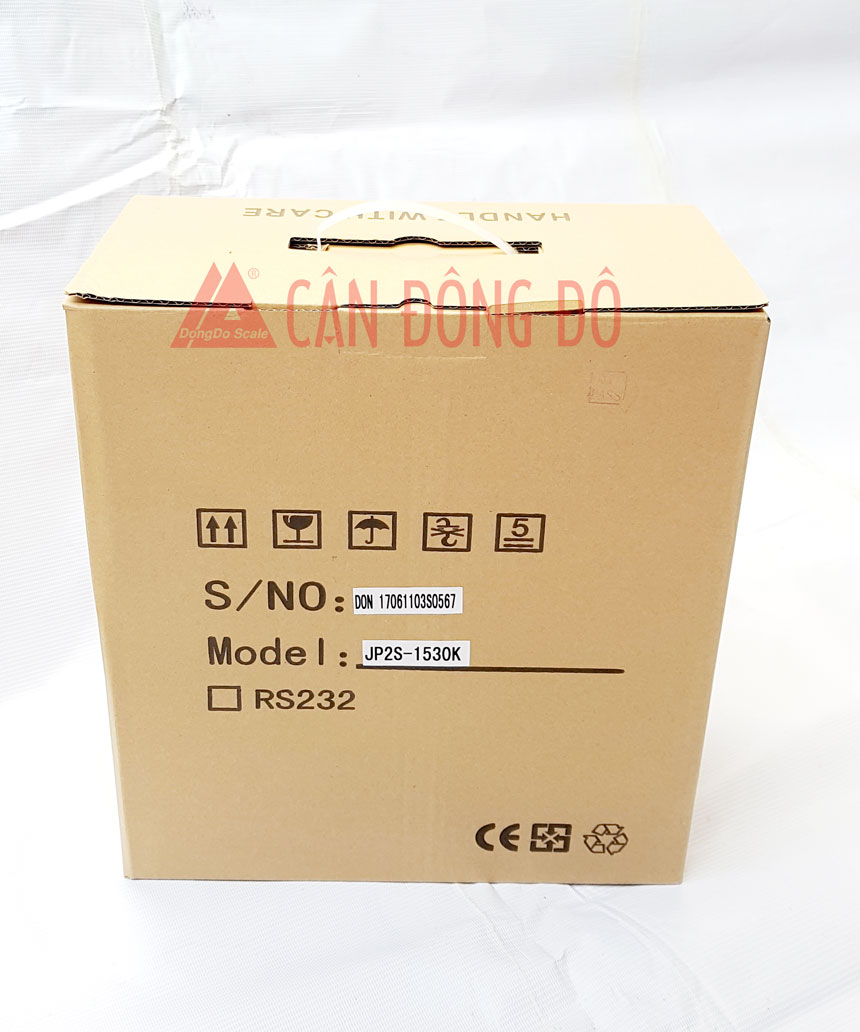 Mở hộp cân tính tiền JP2S 30kg (6 màn hình) - Jadever