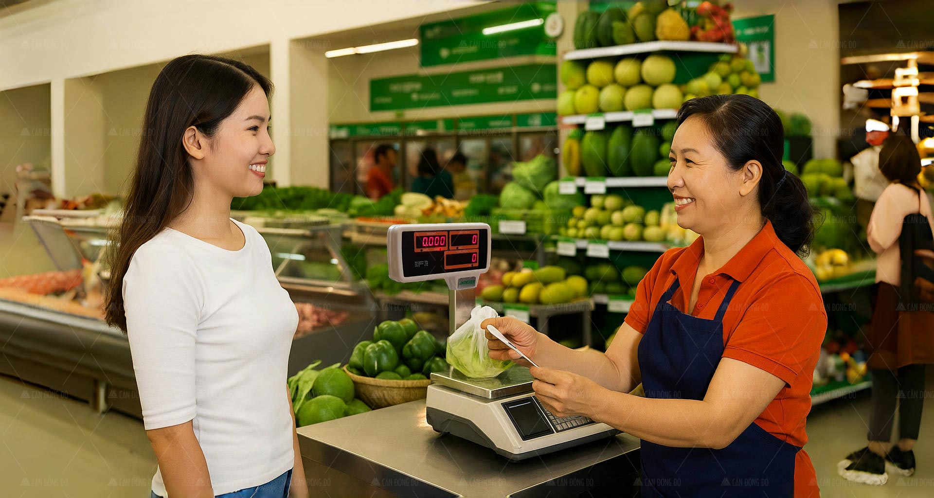 Cân siêu thị JPT của Jadever: Giải pháp cân in hóa đơn tối ưu cho siêu thị và cửa hàng bán lẻ