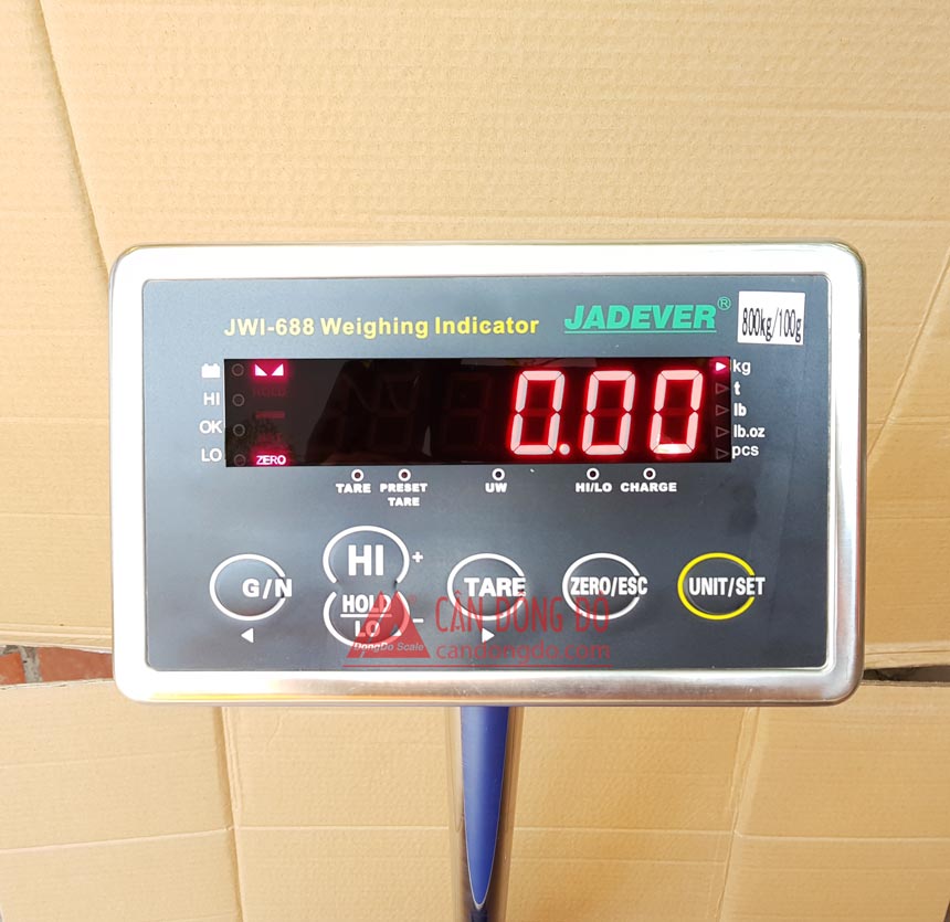 Cân bàn gia súc 800kg JWI-688 Jadever