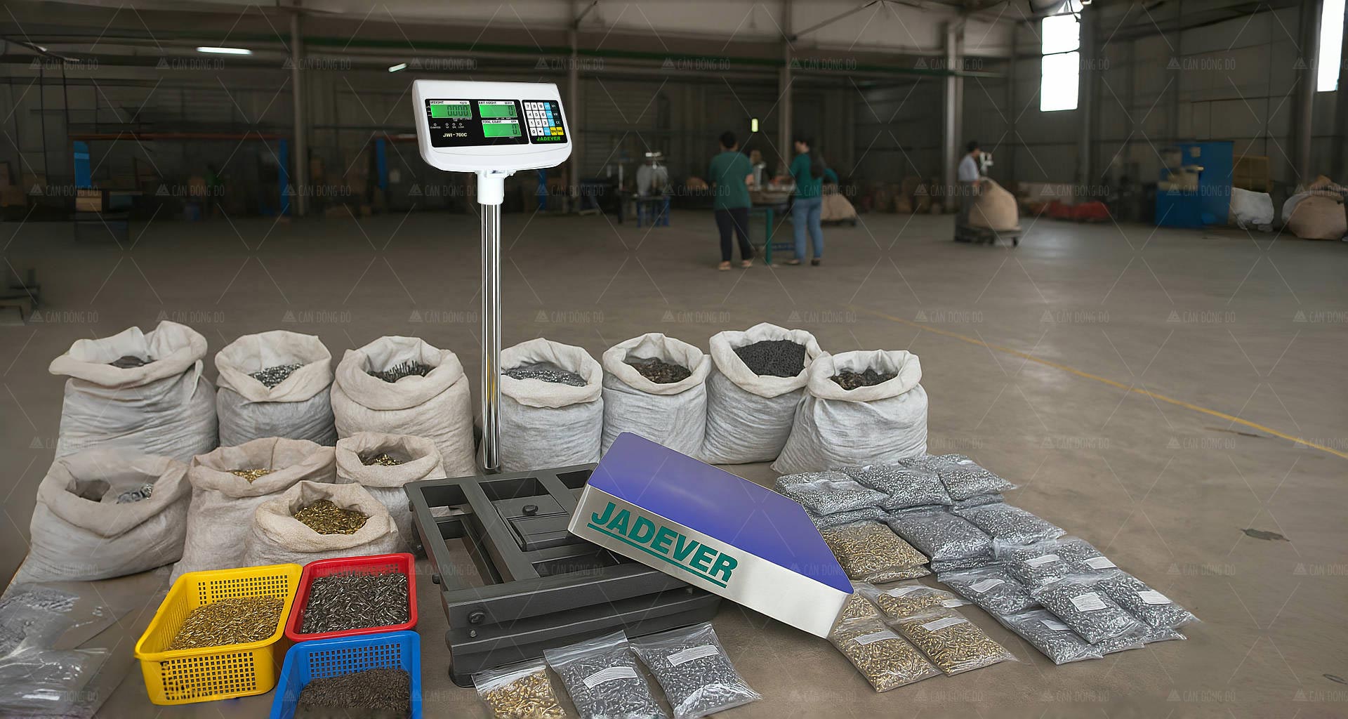 Cân bàn đếm Jadever JWI-700C (50kg, 100kg, 150kg) - Giải pháp cân đếm số lượng chính xác, đa năng