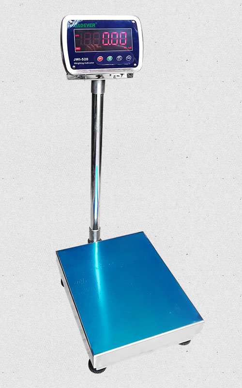 Cân bàn chống nước JWI-520-LL khung inox từ 100kg, 150kg