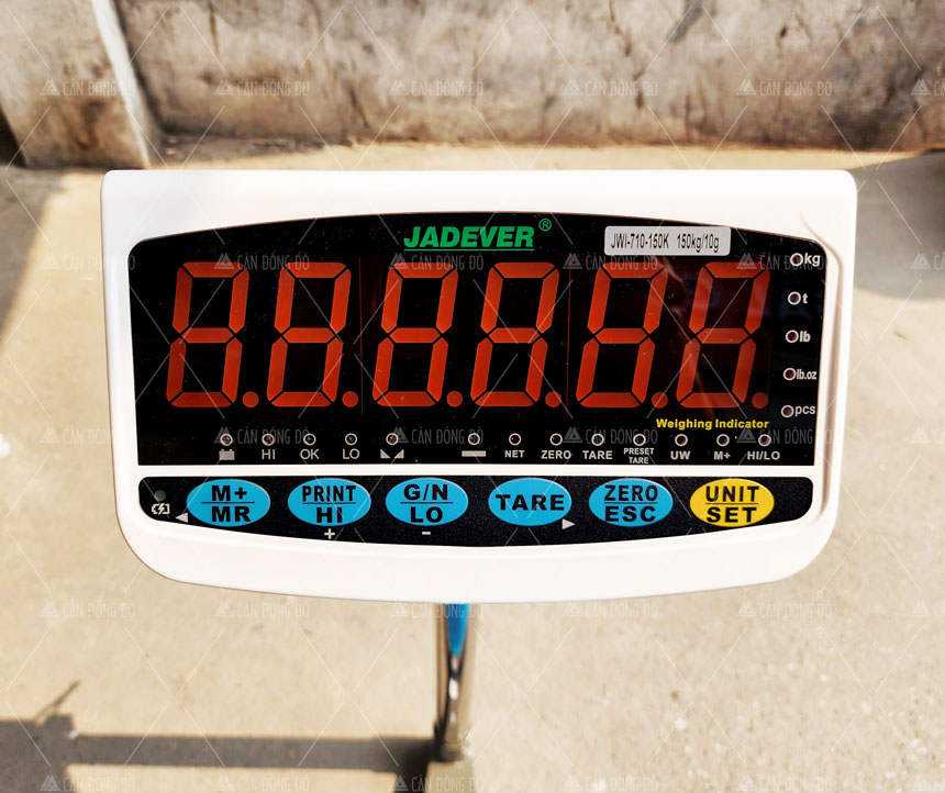 Cân bàn điện tử Jadever JWI-710 (50kg, 100kg, 150kg)