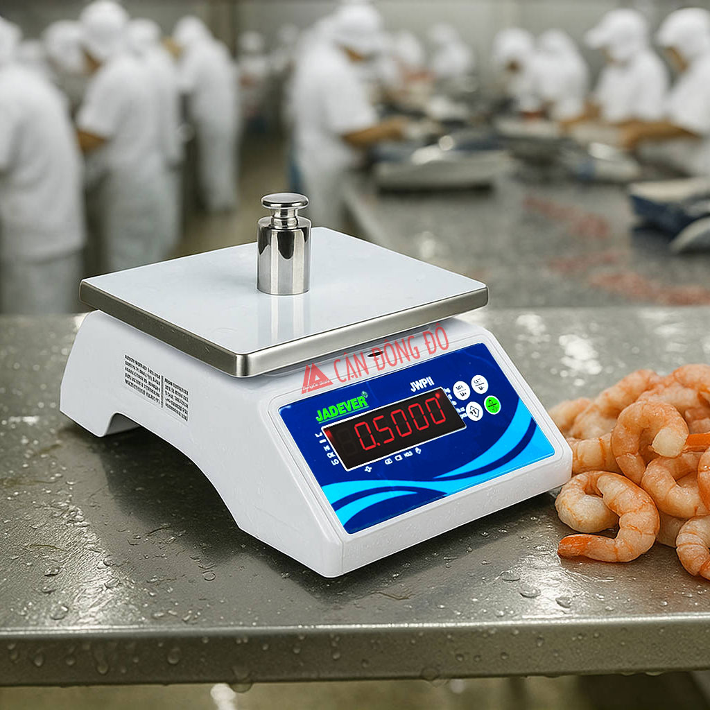 Cân Chống Nước Jadever JWP II – Giải Pháp Cân Đo Hoàn Hảo Cho Ngành Thủy Sản và Hải Sản