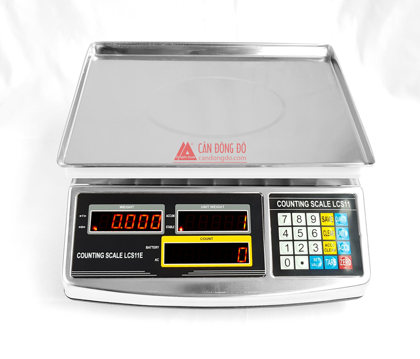 Cân điện tử đếm số lượng LCS11 từ 3kg - 30kg (Lilascale)