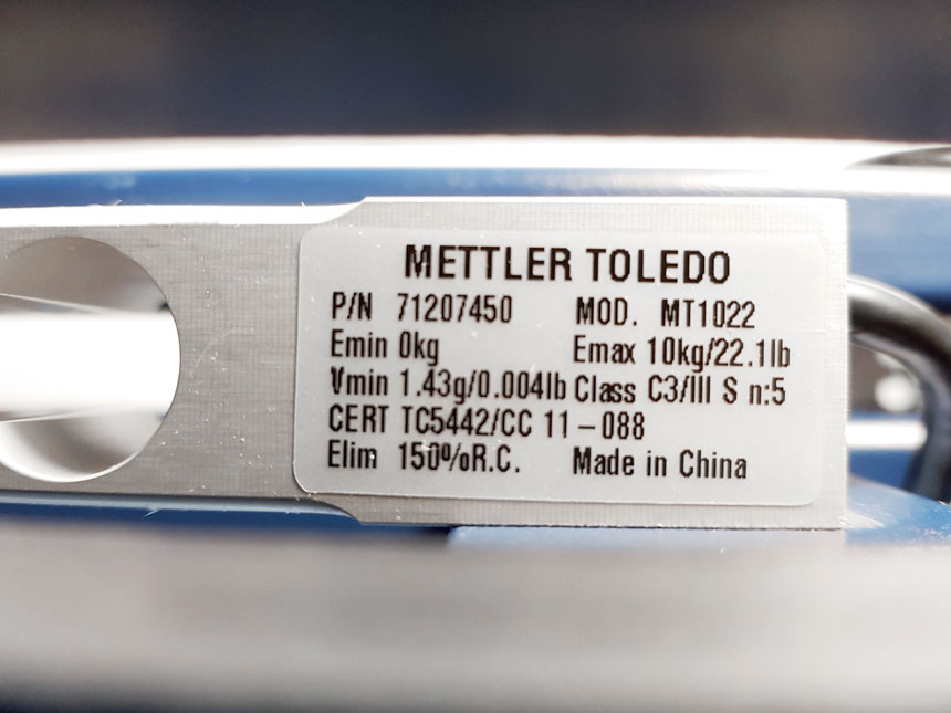 Loadcell cân bàn nhỏ BBA211 (3kg, 6kg, 15kg) - Mettler Toledo