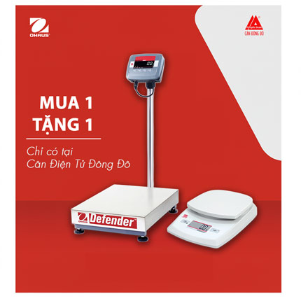 Cân bàn điện tử OHAUS D32PE150B2L2 (50kg, 100kg, 150kg)