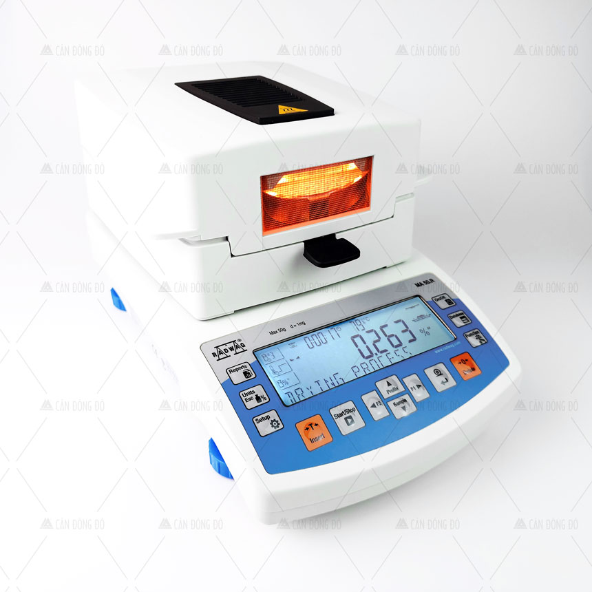 Thiết bị phân tích độ ẩm MA 50.R & MA 110.R - Radwag