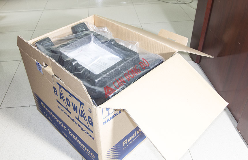 Mở hộp cân điện tử WLC 10/A2 10kg chính xác 0,1g - Radwag