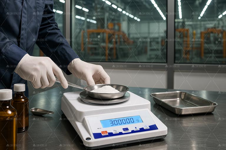Cân Kỹ Thuật 2 Số Lẻ XY3000-2C | Tốc Độ Phản Hồi ≤2 Giây, 3.100g/0.01g