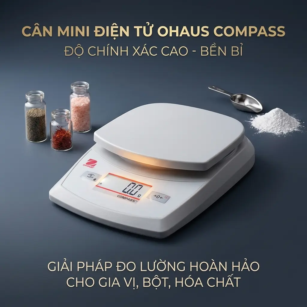 Cân Điện Tử Ohaus Compass CR CR5200 & CR621
