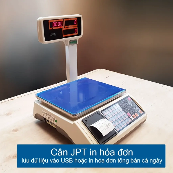 Cân Siêu Thị In Hóa Đơn Jadever JPT