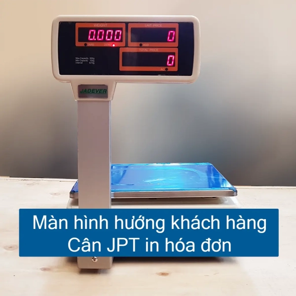 Cân Siêu Thị In Hóa Đơn Jadever JPT