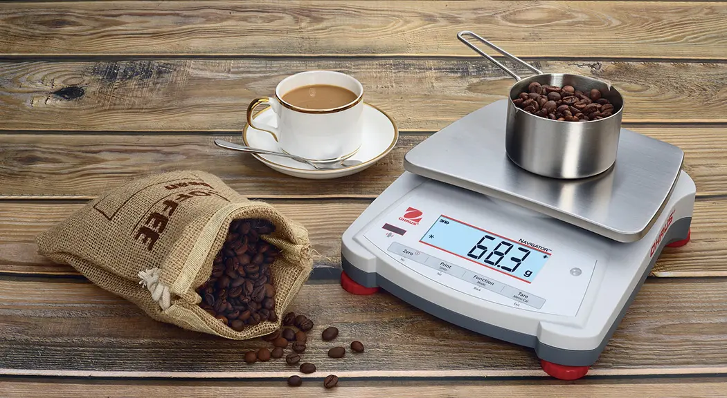Cân Kỹ Thuật NV2201 Ohaus (2200g/0.1g), tốc độ 1 giây