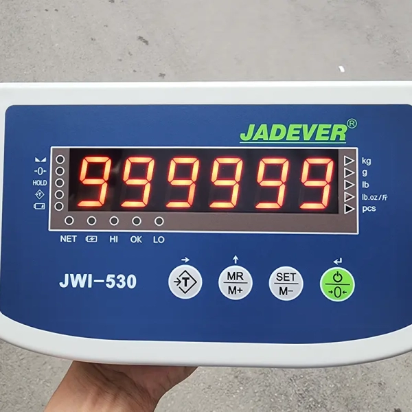 Đầu Cân Điện Tử Chống Nước Jadever JWI-530 – Chuẩn IP68 Cho Ngành Thủy Sản