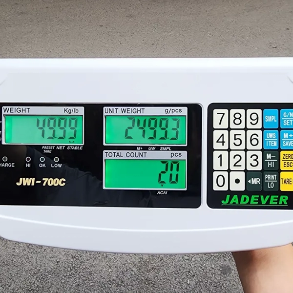 Đầu Cân Điện Tử Đếm Số Lượng Jadever JWI-700C