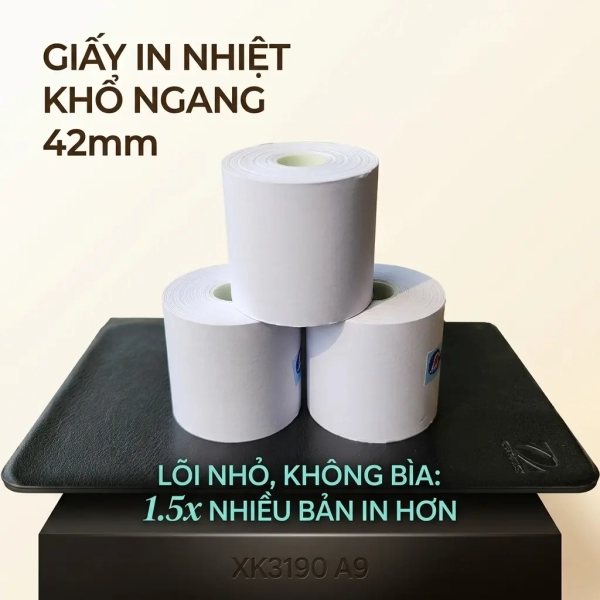 Giấy In Nhiệt Cân Điện Tử XK3190-A9 Khổ 42mm