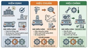 Phân Biệt Kiểm Định, Hiệu Chuẩn, Hiệu Chỉnh Cân Điện Tử