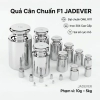 Quả Cân Chuẩn F1 Jadever Inox Cao Cấp (10g – 20kg)