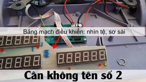 So sánh cân điện tử chính hãng và hàng "không tên" ngoài thị trường